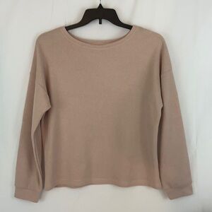 Zesica Women’s Peach Thermal Top Size L